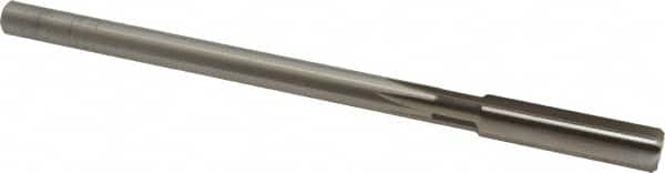 Cleveland - 29/64" High Speed Steel 6 Flute Chucking Reamer - Straight Flute, Straight Shank, 1-3/4" Flute Length, 7" OAL - Americas Industrial Supply