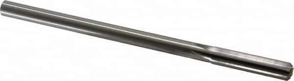 Cleveland - 11/16" High Speed Steel 8 Flute Chucking Reamer - Straight Flute, Straight Shank, 2-1/4" Flute Length, 9" OAL - Americas Industrial Supply