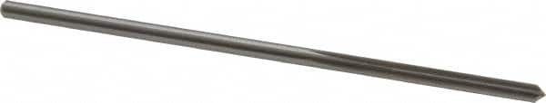 Cleveland - 1/8" High Speed Steel 6 Flute Chucking Reamer - Straight Flute, Straight Shank, 7/8" Flute Length, 3-1/2" OAL - Americas Industrial Supply