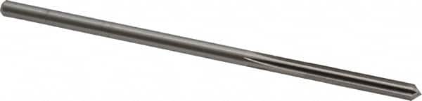 Cleveland - 3/16" High Speed Steel 6 Flute Chucking Reamer - Straight Flute, Straight Shank, 1-1/8" Flute Length, 4-1/2" OAL - Americas Industrial Supply