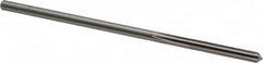 Cleveland - 3/16" High Speed Steel 6 Flute Chucking Reamer - Straight Flute, Straight Shank, 1-1/8" Flute Length, 4-1/2" OAL - Americas Industrial Supply
