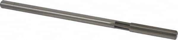 Cleveland - 0.3115" High Speed Steel 6 Flute Chucking Reamer - Straight Flute, Straight Shank, 1-1/2" Flute Length, 6" OAL - Americas Industrial Supply
