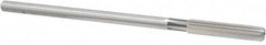 Cleveland - 0.373" High Speed Steel 6 Flute Chucking Reamer - Straight Flute, Straight Shank, 1-3/4" Flute Length, 7" OAL - Americas Industrial Supply