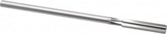 Cleveland - 3/8" High Speed Steel 6 Flute Chucking Reamer - Straight Flute, Straight Shank, 1-3/4" Flute Length, 7" OAL - Americas Industrial Supply