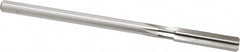 Chucking Reamer: 0.4355″ Dia, 7″ OAL, 1-3/4″ Flute Length, Straight Shank, High Speed Steel 6 Flute, RH