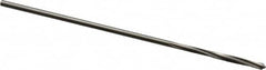 Cleveland - 1/16" High Speed Steel 4 Flute Chucking Reamer - Spiral Flute, Straight Shank, 1/2" Flute Length, 2-1/2" OAL - Americas Industrial Supply