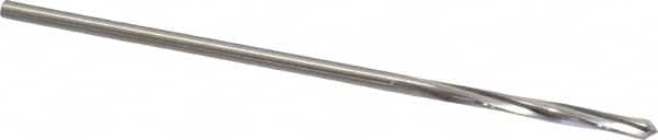 Cleveland - 3/32" High Speed Steel 4 Flute Chucking Reamer - Spiral Flute, Straight Shank, 3/4" Flute Length, 3" OAL - Americas Industrial Supply