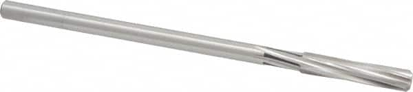 Cleveland - 5/16" High Speed Steel 6 Flute Chucking Reamer - Spiral Flute, Straight Shank, 1-1/2" Flute Length, 6" OAL - Americas Industrial Supply