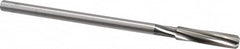 Cleveland - 11/32" High Speed Steel 6 Flute Chucking Reamer - Spiral Flute, Straight Shank, 1-1/2" Flute Length, 6" OAL - Americas Industrial Supply