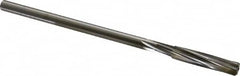 Cleveland - 3/8" High Speed Steel 6 Flute Chucking Reamer - Americas Industrial Supply