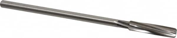 Cleveland - 13/32" High Speed Steel 6 Flute Chucking Reamer - Spiral Flute, Straight Shank, 1-3/4" Flute Length, 7" OAL - Americas Industrial Supply