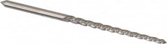 Cleveland - #6/0 Pin, 0.0806" Diam, 0.0611" Small End, 3/32" Diam Straight Shank, 15/16" Flute, Taper Pin Reamer - Americas Industrial Supply