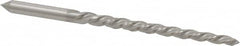 Cleveland - #2/0 Pin, 0.1462" Diam, 0.1137" Small End, 5/32" Diam Straight Shank, 1-9/16" Flute, Taper Pin Reamer - Americas Industrial Supply