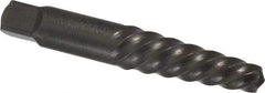 Cleveland - Spiral Flute Screw Extractor - #6 Extractor for 3/4 to 1" Screw, 3-3/4" OAL - Americas Industrial Supply