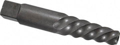 Cleveland - Spiral Flute Screw Extractor - #7 Extractor for 1 to 1-3/8" Screw, 4-1/8" OAL - Americas Industrial Supply