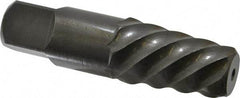 Cleveland - Spiral Flute Screw Extractor - #9 Extractor for 1-3/4 to 2-1/8" Screw, 4-5/8" OAL - Americas Industrial Supply