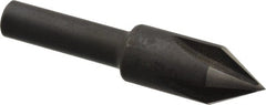 Cleveland - 3/8" Head Diam, 1/4" Shank Diam, 4 Flute 60° High Speed Steel Countersink - Americas Industrial Supply