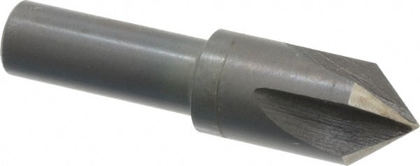 Cleveland - 1/2" Head Diam, 3/8" Shank Diam, 4 Flute 82° High Speed Steel Countersink - Americas Industrial Supply