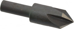 Cleveland - 5/8" Head Diam, 3/8" Shank Diam, 4 Flute 82° High Speed Steel Countersink - Americas Industrial Supply