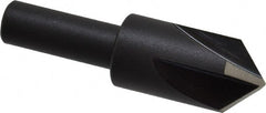 Cleveland - 5/8" Head Diam, 3/8" Shank Diam, 4 Flute 90° High Speed Steel Countersink - Americas Industrial Supply