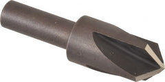 Cleveland - 5/8" Head Diam, 3/8" Shank Diam, 4 Flute 100° High Speed Steel Countersink - Americas Industrial Supply