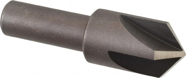 Cleveland - 3/4" Head Diam, 1/2" Shank Diam, 4 Flute 100° High Speed Steel Countersink - Americas Industrial Supply