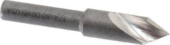 Cleveland - 1/4" Head Diam, 3/16" Shank Diam, 1 Flute 60° High Speed Steel Countersink - Americas Industrial Supply