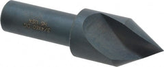 Cleveland - 3/4" Head Diam, 1/2" Shank Diam, 1 Flute 60° High Speed Steel Countersink - Americas Industrial Supply