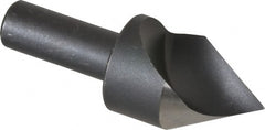 Cleveland - 1" Head Diam, 1/2" Shank Diam, 1 Flute 60° High Speed Steel Countersink - Americas Industrial Supply