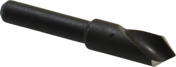 Cleveland - 1/4" Head Diam, 3/16" Shank Diam, 1 Flute 82° High Speed Steel Countersink - Americas Industrial Supply
