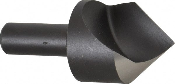 Cleveland - 1-1/4" Head Diam, 1/2" Shank Diam, 1 Flute 82° High Speed Steel Countersink - Americas Industrial Supply