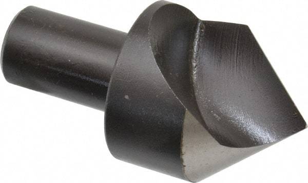 Cleveland - 1-1/2" Head Diam, 3/4" Shank Diam, 1 Flute 82° High Speed Steel Countersink - Oxide Finish, 2-7/8" OAL, Single End, Straight Shank, Right Hand Cut - Americas Industrial Supply