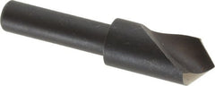 Cleveland - 3/8" Head Diam, 1/4" Shank Diam, 1 Flute 90° High Speed Steel Countersink - Americas Industrial Supply