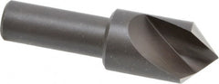 Cleveland - 3/4" Head Diam, 1/2" Shank Diam, 1 Flute 90° High Speed Steel Countersink - Americas Industrial Supply