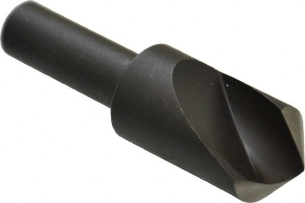 Cleveland - 5/8" Head Diam, 3/8" Shank Diam, 1 Flute 100° High Speed Steel Countersink - Americas Industrial Supply
