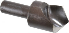 Cleveland - 1" Head Diam, 1/2" Shank Diam, 1 Flute 100° High Speed Steel Countersink - Americas Industrial Supply