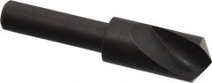 Cleveland - 3/8" Head Diam, 1/4" Shank Diam, 1 Flute 120° High Speed Steel Countersink - Americas Industrial Supply
