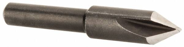 Cleveland - 1/4" Head Diam, 3/16" Shank Diam, 3 Flute 60° High Speed Steel Countersink - Americas Industrial Supply