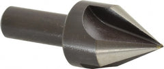Cleveland - 1" Head Diam, 1/2" Shank Diam, 3 Flute 60° High Speed Steel Countersink - Americas Industrial Supply