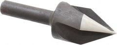 Cleveland - 1-1/4" Head Diam, 1/2" Shank Diam, 3 Flute 60° High Speed Steel Countersink - Americas Industrial Supply
