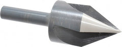 Cleveland - 1-1/2" Head Diam, 3/4" Shank Diam, 3 Flute 60° High Speed Steel Countersink - Americas Industrial Supply
