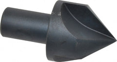 Cleveland - 1-1/2" Head Diam, 3/4" Shank Diam, 3 Flute 82° High Speed Steel Countersink - Americas Industrial Supply