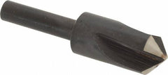 Cleveland - 1/2" Head Diam, 1/4" Shank Diam, 3 Flute 100° High Speed Steel Countersink - Americas Industrial Supply