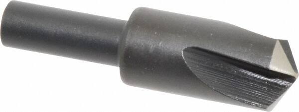 Cleveland - 5/8" Head Diam, 3/8" Shank Diam, 3 Flute 120° High Speed Steel Countersink - Americas Industrial Supply