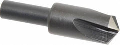 Cleveland - 5/8" Head Diam, 3/8" Shank Diam, 3 Flute 120° High Speed Steel Countersink - Americas Industrial Supply
