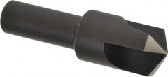 Cleveland - 3/4" Head Diam, 1/2" Shank Diam, 3 Flute 120° High Speed Steel Countersink - Americas Industrial Supply