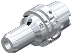 Kennametal - HSK100A Taper Shank, 1-1/4" Hole Diam, Hydraulic Tool Holder/Chuck - 59.94mm Nose Diam, 127mm Projection, 1.97" Clamp Depth, 15,000 RPM, Through Coolant - Exact Industrial Supply