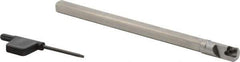 Seco - CFM, External, Right Hand, 0.984" Max Depth of Cut, 5mm Min Groove Width, Indexable Grooving Tool Holder - LC.. 1605.. Insert Compatibility, 1-1/4" Shank Height, 1-1/4" Shank Width, 6" OAL - Americas Industrial Supply