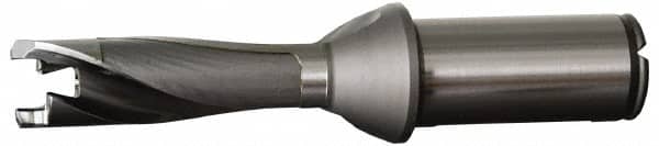 Kennametal - 18 to 18.99mm Diam, 3xD, 57mm Max Depth, 63/64" Shank Diam, 79mm Flute, 141mm OAL, Replaceable Tip Drill - KTIP1800HPM Insert, W Seat Size, Series KenTIP - Americas Industrial Supply