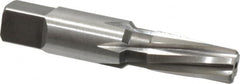Cleveland - 1/8" Pipe, 0.362" Diam, 0.316" Small End Diam, Straight Shank, 19.05mm Flute, Taper Pipe Reamer - Americas Industrial Supply